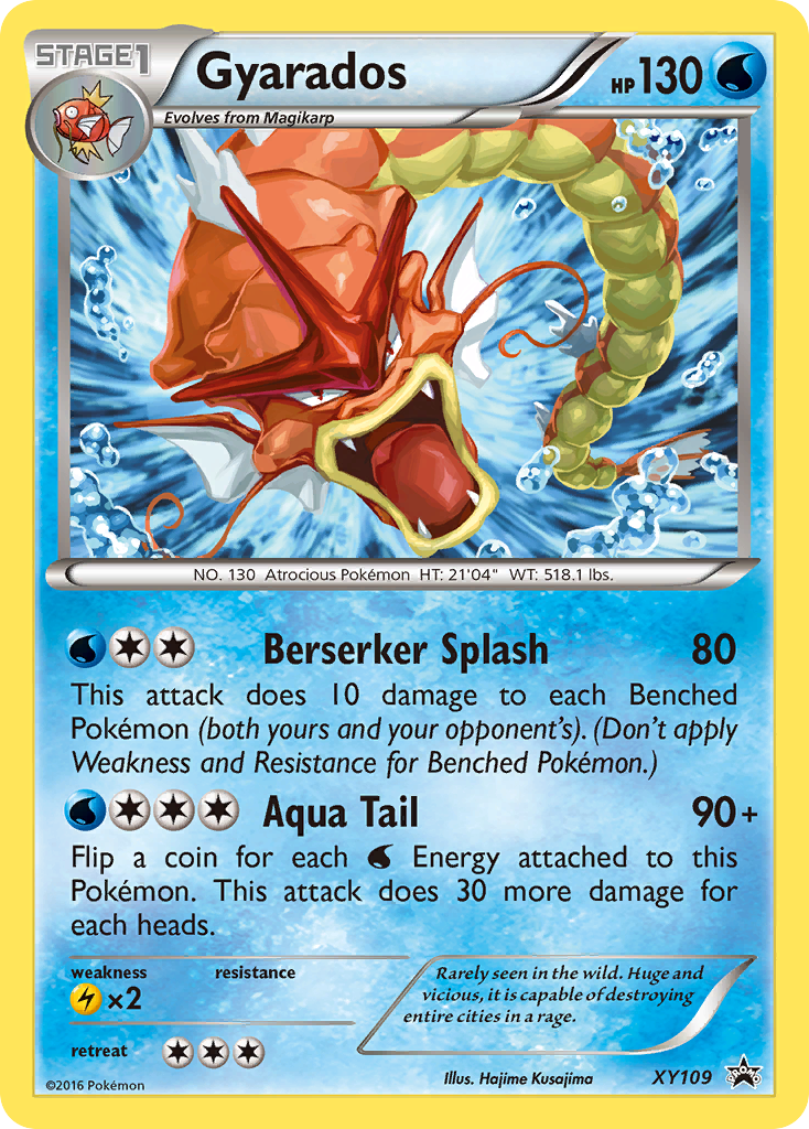 XY Promo Gyarados #109